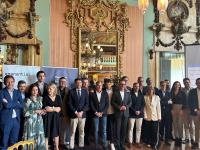 Imagen del alcalde de Alicante, Luis Barcala, en el Foro REM-Hosbec de Turismo y Negocios