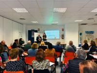 Imagen del concejal, Luis Morata, en la presentación de la convocatoria 2026 de subvenciones con dos líneas de ayudas destinadas a asociaciones, ...