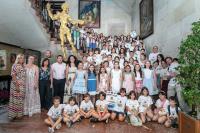 Imagen de los colegios ganadores del Concurso de Fogueres Escolars en las categorías infantil y juvenil