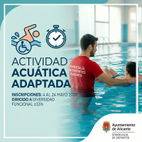 Actividad acuática adaptada