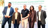 Imagen de la concejala de Turismo, Ana Poquet, en la reunión celebrada en Málaga