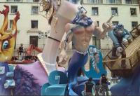 Imagen de una hoguera de Alicante