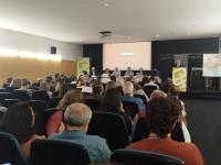 Imagen del concejal de Urbanismo, Antonio Peral, en una jornada de participación del Plan general