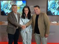 Imagen de la concejala de Fiestas, Cristina Cutanda, en la rueda de prensa de la presentación de los preparativos de los actos del Centenario de l...