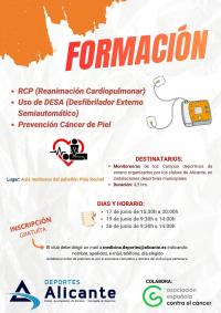 Cartel Formación obligatoria monitores Campus de Verano 2026