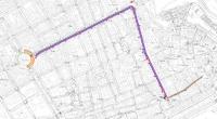 Imagen del plano de los desfiles de Hogueras 2026