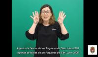 Imagen de la traducción a lengua de signos