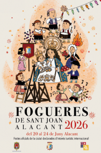 Cartel oficial de Fogueres 2026