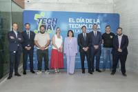 Imagen del alcalde de Alicante, Luis Barcala, en el acto de inauguración de la segunda edición del Tech Day