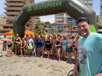 Imagen del alcalde de Alicante, Luis Barcala, en la jornada de inclusión La Mar Solidaria
