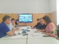 Imagen del concejal de Urbanismo, Antonio Peral, en la reunión técnico mantenida en el Ayuntamiento
