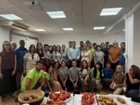Imagen del alcalde, Luis Barcala, en una visita a la Escuela Taller