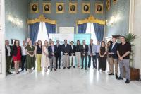 Imagen del alcalde en el acto de presentación del IX Congreso Nacional de Áreas Empresariales, que se celebrará bajo el lema “Territorios de I...