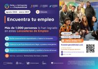 Cartel Lanzaderas de Empleo Verano 2026