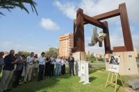 Imagen del alcalde de Alicante, Luis Barcala, en el acto en homenaje a Miguel Ángel Blanco, el joven concejal vasco de Ermua asesinado hace 29 añ...