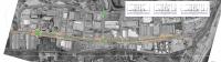 Plano del viario principal de Aguamarga en el eje Alicante-Elche