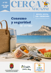 Consumo y seguridad en verano. portada