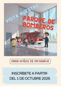 DIBUJO DE COMIC NIÑOS EN EL PARQUE DE BOMBEROS