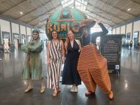 Imagen de la concejala de Cultura, Nayma Beldjilali, en la inauguración de la exposición ‘Kurios - Gabinete de Curiosidades: Más allá del esc...