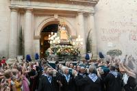 Imagen de la procesión y los actos en honor a la patrona, la Virgen del Remedio