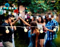 Imagen de archivo de una fiesta