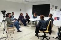Imagen de una de las sesiones de las Residencias Creativas de Las Cigarreras