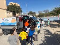 Imagen de archivo de las actividades y talleres de reciclaje de Limpieza y Gestión de Residuos y Netial