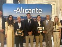 Imagen del alcalde de Alicante, Luis barcala, en el acto del Día Mundial del Turismo