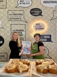Imagen de la concejala de Comercio, Lidia López, en la presentación de 'Botigues al carrer'