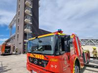Imagen de un vehículo de Bomberos del SPEIS de Alicante