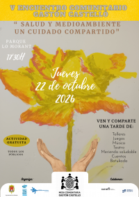 Cartel V Encuentro Comunitario Gastón Castelló