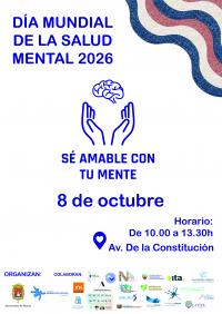 Cartel Día Mundial de la Salud Mental 2026