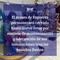 Cierre provisional Museo Fogueres