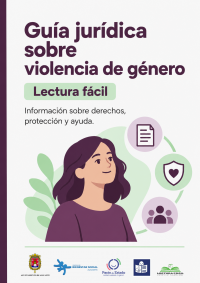 Portada Guía Jurídica en Lectura Fácil sobre violencia de género