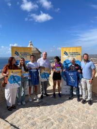 Imagen del concejal de Deportes, manuel Villar, en la presentación de la 12ª Carrera de los Castillos