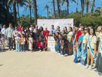 Imagen del alcalde de Alicante, Luis Barcala, en la jornada de Convivencia de la Federación de Fiestas Tradicionales de Alicante