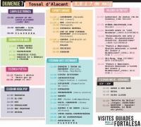 Actos del domingo 7 de mayo