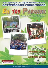 Actividades veraniegas parques