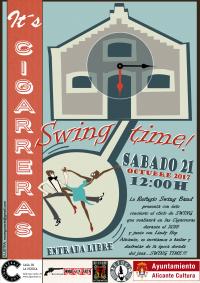 Swing Time el próximo 21 de octubre en el Jardín de las Cigarreras