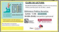 Difusión de las reuniones de los clubes de lectura 