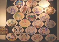 Algunos de los trabajos expuestos