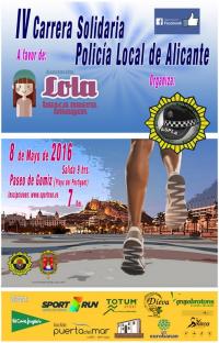 IV Carrera Solidaria Policía Local Alicante Imagen relacionada