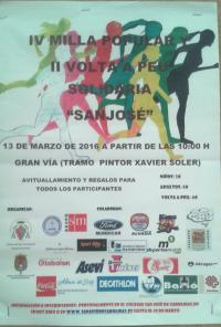 IV Milla Solidaria y II Volta a Peu "San José"