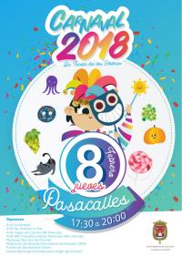 Cartel Carnaval 2018 Barrio Virgen del Carmen