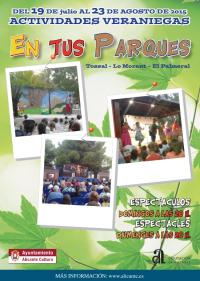 Actividades veraniegas en parques