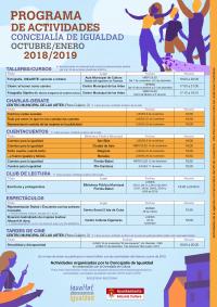 Actividades igualdad 2018-2019