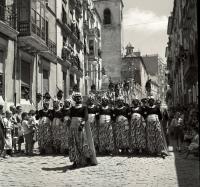 Moros y cristianos 1953. Foto Sánchez