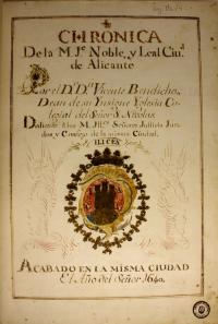 Crónica de Vicente Bendicho