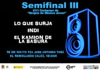 Semifinal 3 XVI Certamen de Grupos de Música Joven