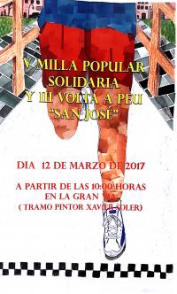 cartel Milla San José